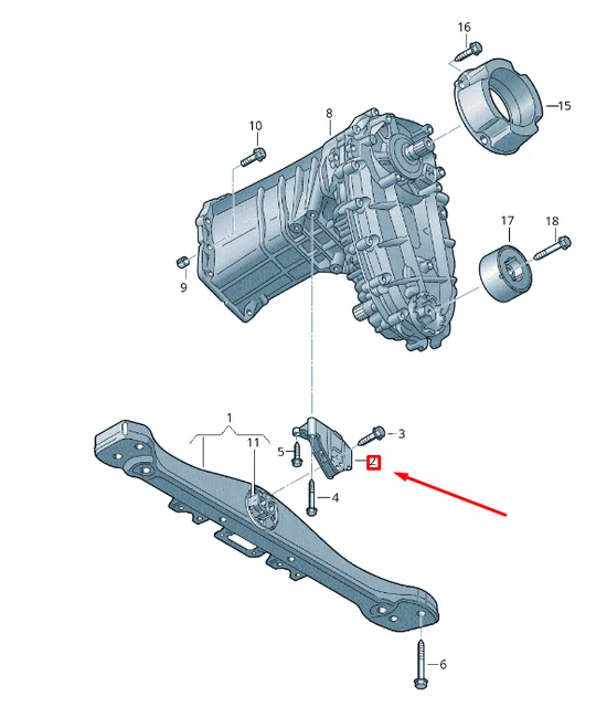 Volkswagen VW Touareg 7L Rétroviseur Intérieur Noir 3B0857511A