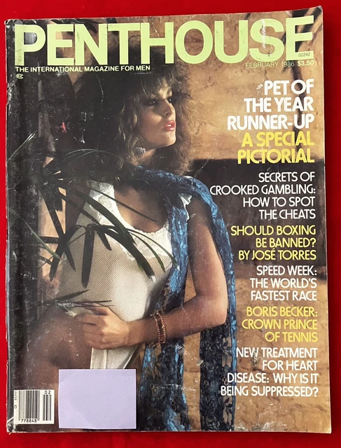 VINTAGE PENTHOUSE MAGAZINE February 1986 Single Issue £2.20 - PicClick UK