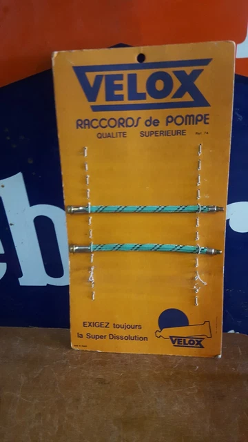 ANCIEN PRÉSENTOIR PUBLICITAIRE en carton - Rustines - Vélo ancien