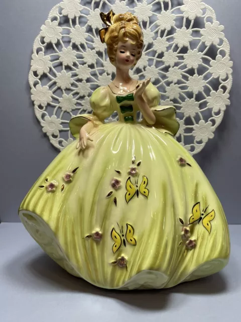 Josef Originals  Love Locket Green Dress Butterfly Love Makes the World Go Round
