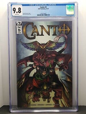 Canto #5 CGC 9.8 Only 7 9.8 on CGC Census. New Slab, Free Shipping