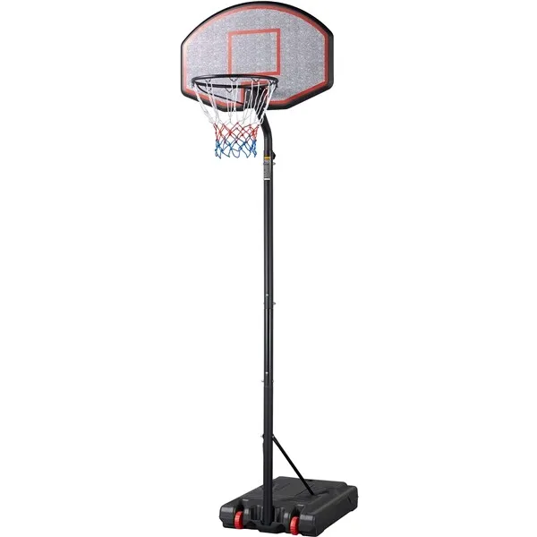 Basketballständer Outdoor Basketballkorb mit Rollen Verstellbar Basketballanlage