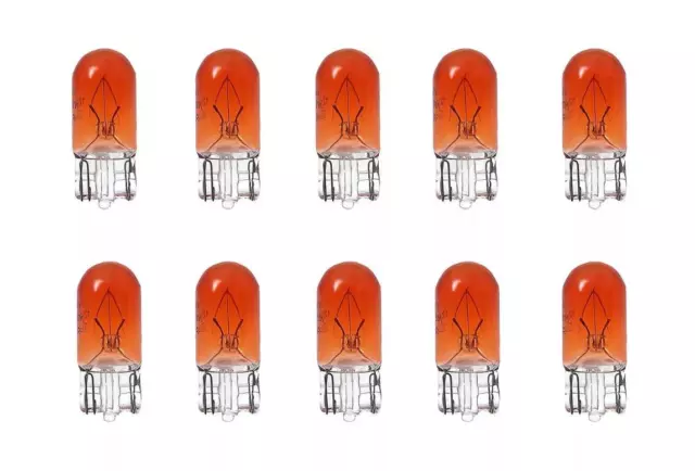HOALTE 10 Stück WY5W Blinker Licht W2.1 x 9.5d 12V 5W Amber Orange Lampen :  : Auto & Motorrad
