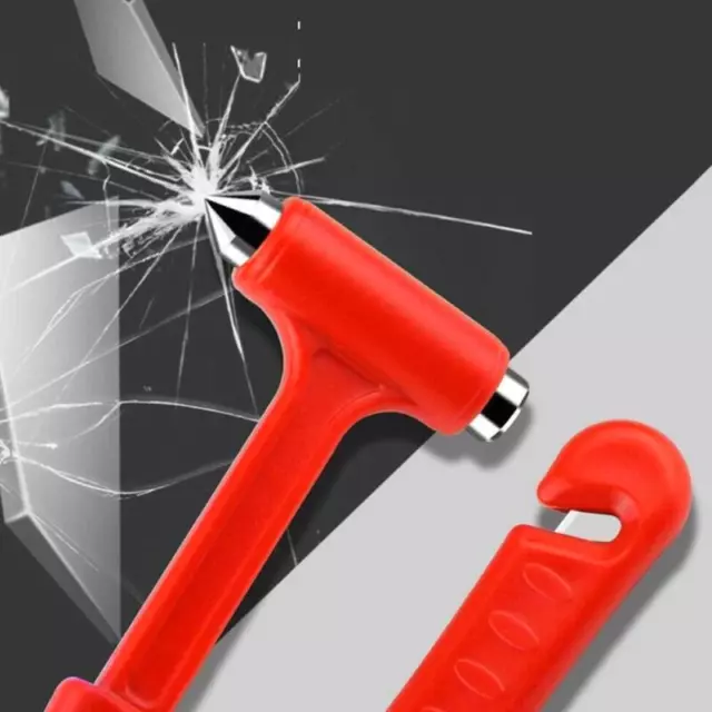 Car Safety Glass Breaker Emergency Hammer Belt Cutter Tool