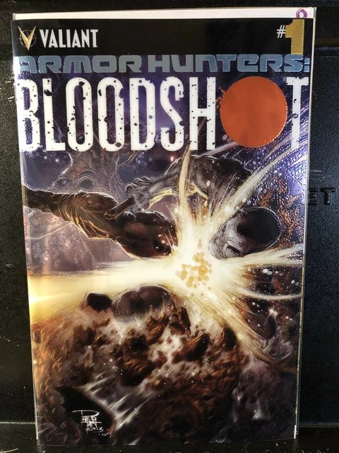 Armor Hunters Bloodshot #1 Chromium Variant (2014 Valiant) We Combine Shipping