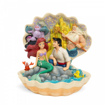 Bullyland 12358+12356 "Sirenetta Ariel sposa rosa e Eric" 