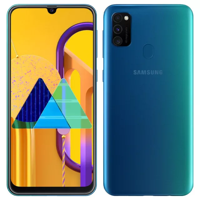 Samsung Galaxy M30s 64 Go dual sim Bleu assez bon état garanti 12 mois