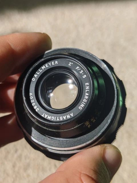 Hengstler Vergr. Anastigmat 50mm f/3,5 Objektiv für Vergrößerer