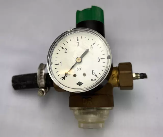 Braukmann D06F-A Water Pressure Reducer Ø 1/2 Honeywell Filter Pressure Gauge
