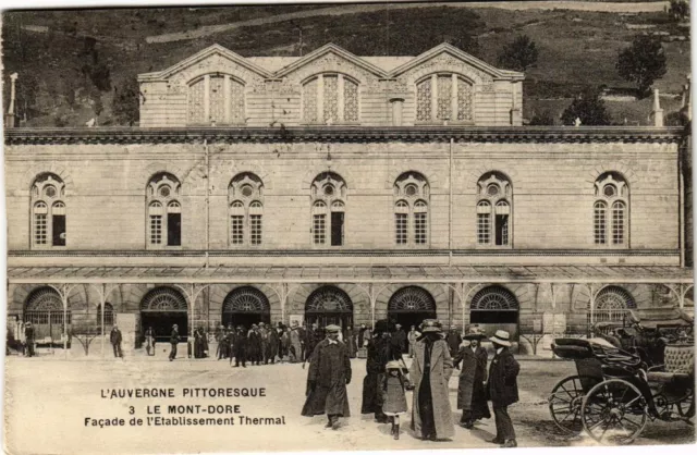 CPA Le MONT-DORE - Facade de l'Établ. THERMal (240131)