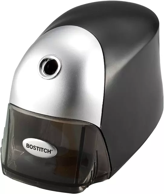 Bostitch Office Quietsharp Executive Heavy Duty Electric Pencil Sharpener, Black