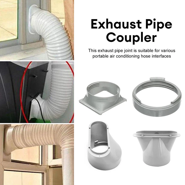 PORTABLE EXHAUST DUCT Interface For AirConditioner Exhaust Hose Tube