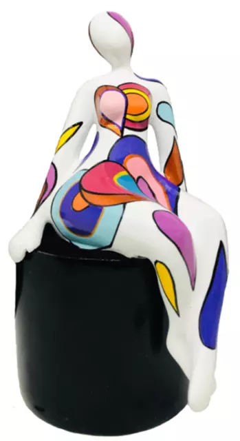 Lady Eva - Hommage an Niki de Saint Phalle - Frau Figur Skulptur 20063B