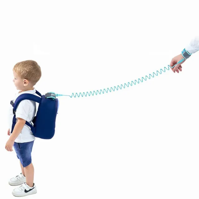 Arnés para niños banda de eslabones de muñeca antipérdida cuerda de tracción bebé cinturón para caminantes para bebés