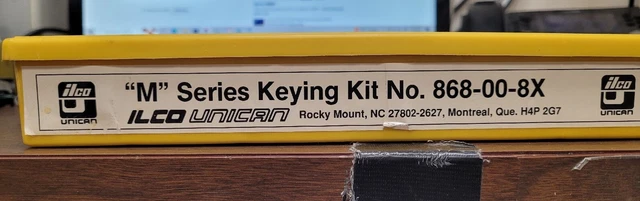 ILCO Unican - "M" Series Locksmith Keying Kit  No. 868-00-8X
