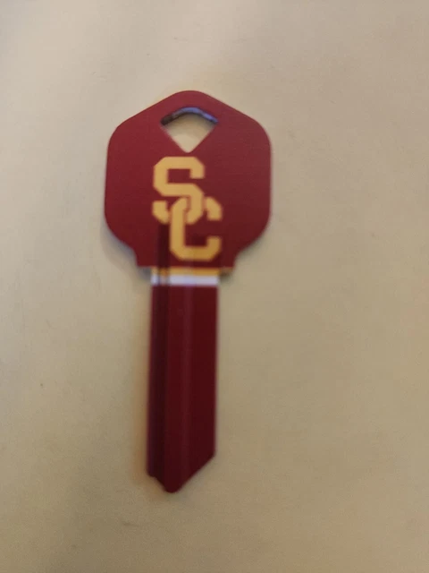 California Trojans USC house key blank Kwikset