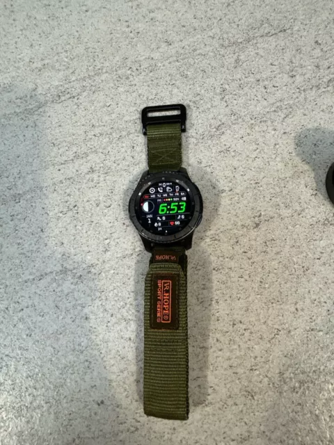 Samsung r760 gear s3 frontier space grey sale