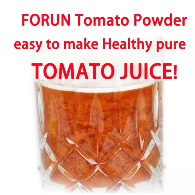 FORUN Organic Pure Tomato Powder 200G-Fresh Red,Pure,Tasty Flavour 3