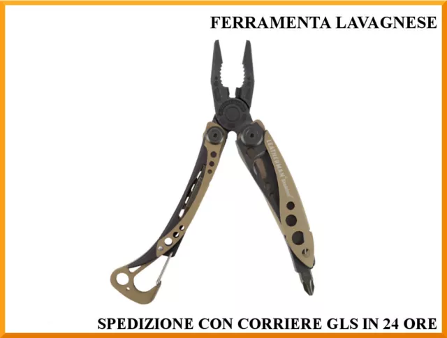 Pinza Leatherman Skeletool coyote tan 7 funzioni