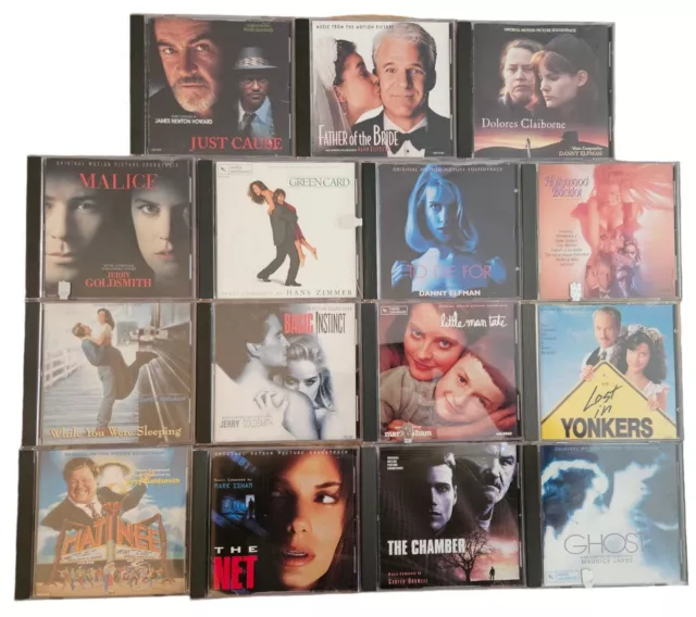 Lot of 15 CDs Varese Sarabands USED Original Motion Picture Soundtrack Malice