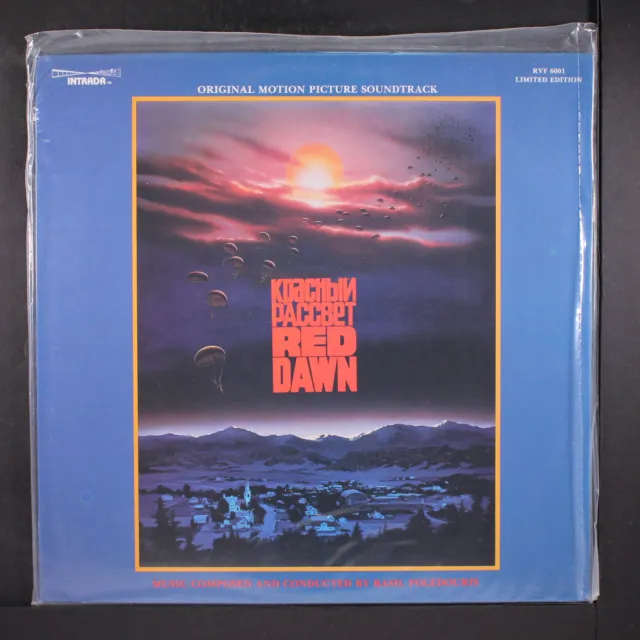 SOUNDTRACK: red dawn INTRADA 12" LP 33 RPM Sealed