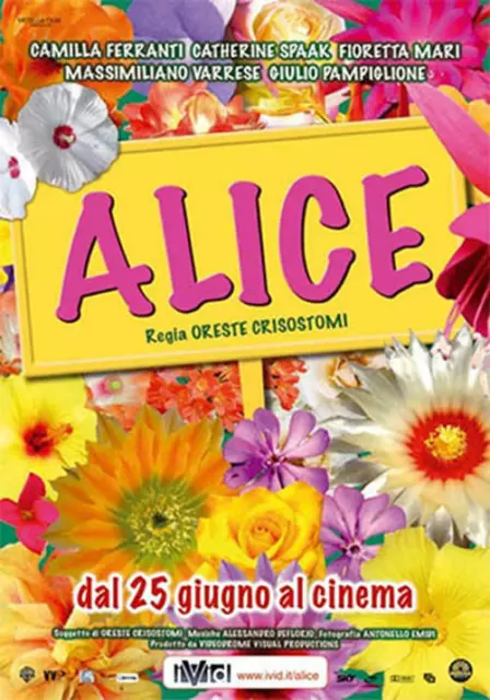 35mm ALICE FILM/MOVIE/PELLICOLA/FLAT/TRAILER/TEASER/BANDE