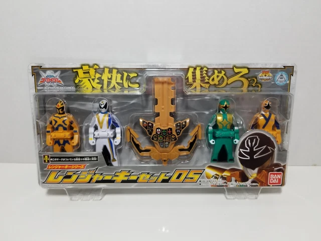 POWER RANGERS MEGA Force Goseiger DX Landic Brothers 3 Ensemble Headder Bandai EUR 22,97
