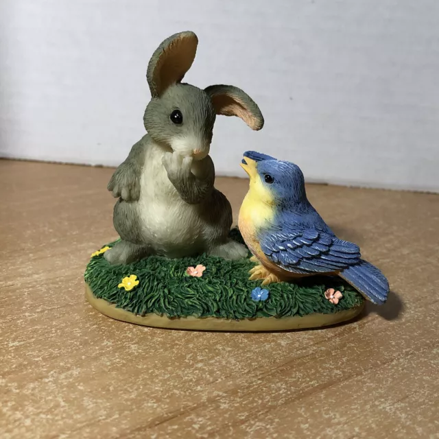 CHARMING TAILS - Fitz & Floyd A little Bird Told Me Limited Edition 89/720