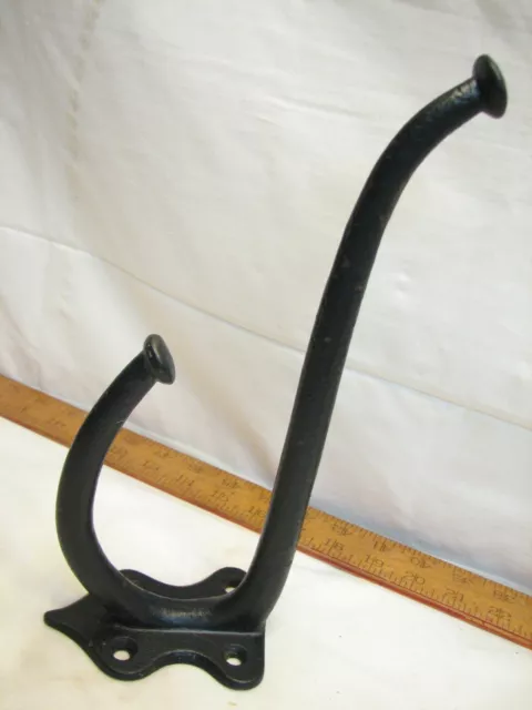 Industrial Coat Hat Horse Saddle Hook Hanger Equestrian Farm Barn Iron Tool Tack