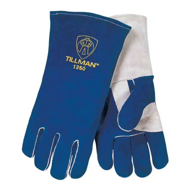 Tillman 1250 14" Premium Insulated Split Cowhide Welding Gloves 2X-LRG