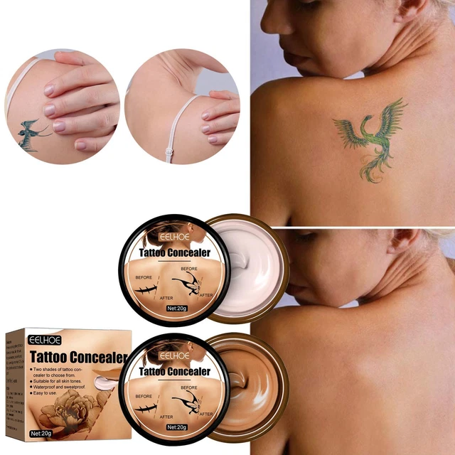 Tattoo Cover Up Makeup Skin Scar Birthmark Waterproof Primer Cream 202 C9K8