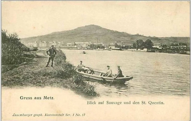 57.Metz.gruss Aus Metz.blick Auf Sauvage Und Den St Quentin