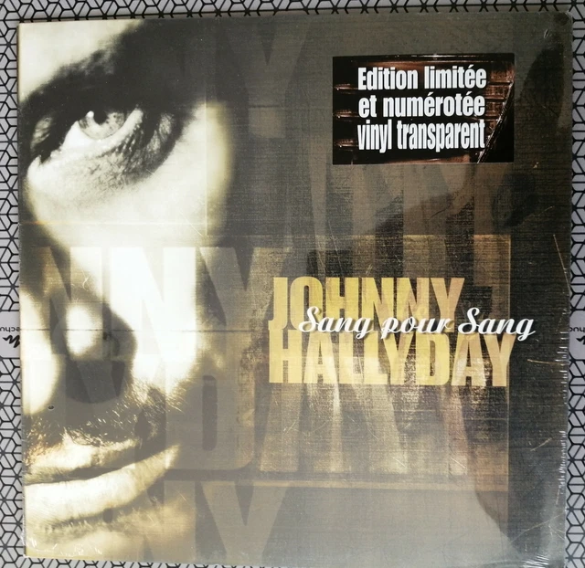 Johnny Hallyday Sang Pour Sang Maxi 45 Tours 12" M45T Neuf Transparent