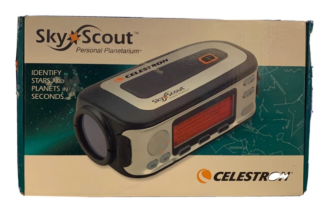 Dispositivo de astronomía celestial planetario personal Celestron SkyScout modelo 93970