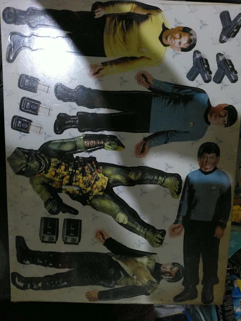 1997 STAR TREK Mix 'N' Match Adventure Playset Magnetic Fun NEW SEALED 😎