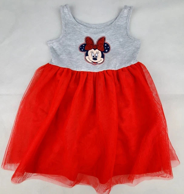 Jumping Bean Limited Edition Disneys Minnie 2 Pc Dress Baby Girls Size 12 Months