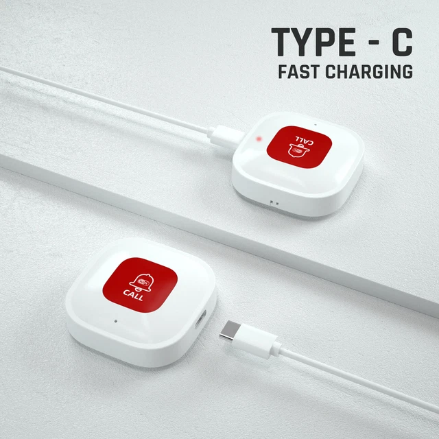 TUYA WIFI Chiamata di allarme remoto wireless/SOS/pulsante di emergenza per caregiver anziani