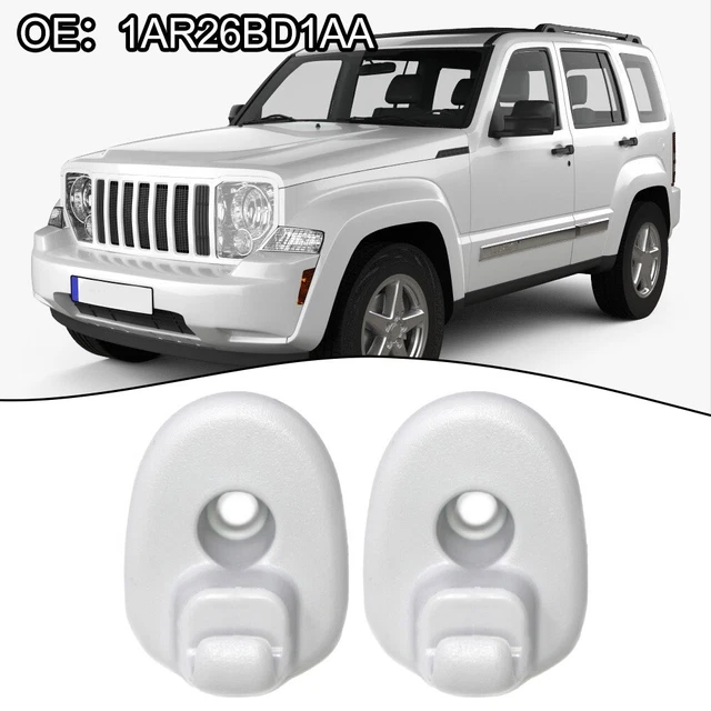 FRONT AND REAR Sun Visor Clip Retainer for Jeep Liberty For Dodge Nitro