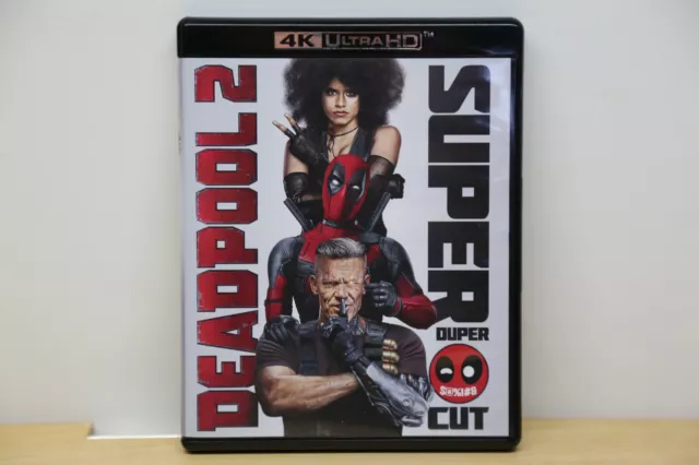 Deadpool 2 - Super Duper Cut 4K UHD + Blu-Ray Film TOP mit OVP