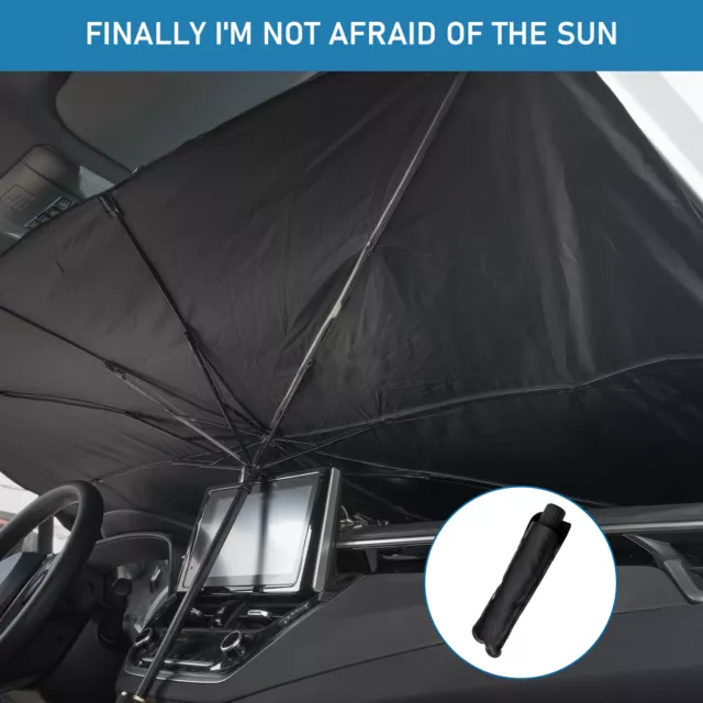 Foldable Car Windshield Sunshade Front Window Cover Visor Sun Shade Umbrella