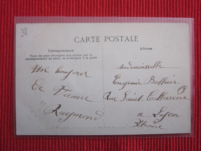 Cpa Written Stamp Vienna Building A Boat Bridge Over The Rrone Genie 2