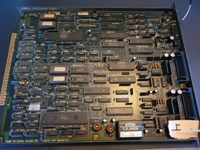 OKUMA OPUS 5000 Axis Board CPU Memory E4809-045-040-B Axis Card CP