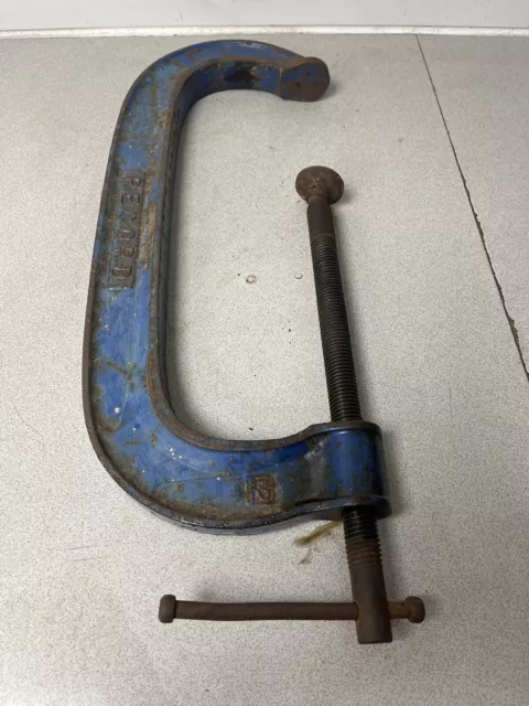 RECORD G CLAMP. 12 inch. Heavy duty. Record 121-12. Made in