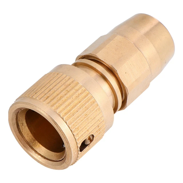 Boulon Universel 8mm OD Raccord Tuyau Adaptateur Pour Voiture En Métal Bronze