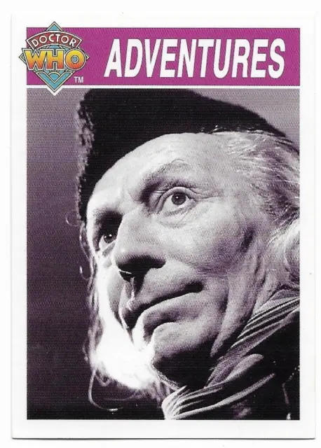 1995 Cornerstone DR WHO Base Card (114) Adventures