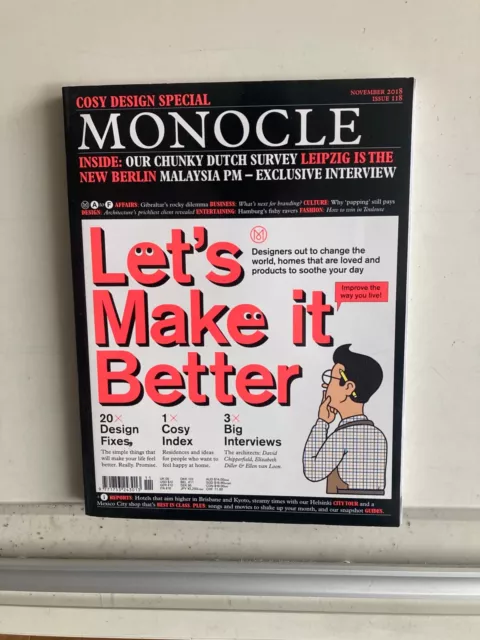 Monocle Magazine November 2018 Issue Number 118