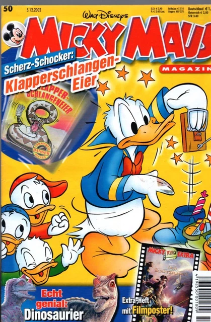 Micky Maus   Sie Wählen  1 Heft aus 2002  ab 5 auktionen portofrei