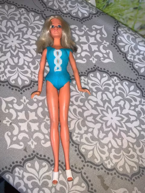 Doll 11 1/2"  Ideal Tuesday Taylor with Original Swimsuit & SHOES!