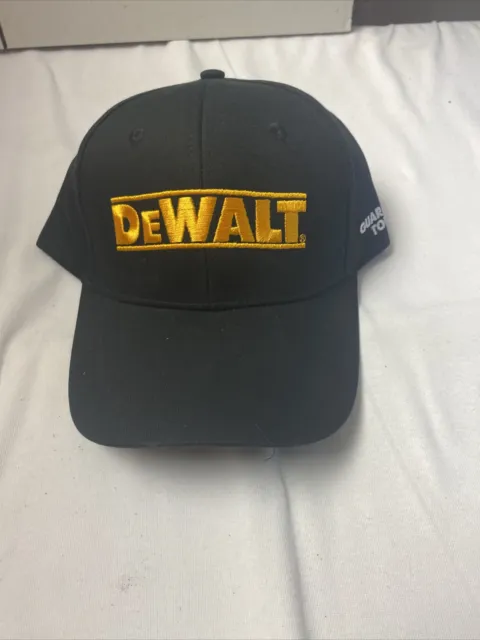 Dewalt Tools - Hat/cap -  SnapBack - New - “guaranteed Tough” curved brim