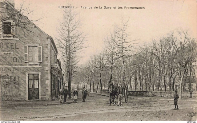 58 - PREMERY - S17133 - Avenue de la gare et les Promenades -  L23